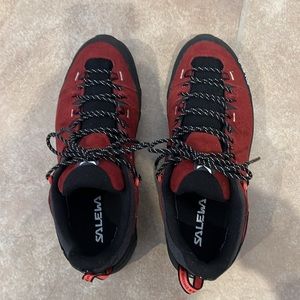 😎⛰️ LIKE NEW Salewa Trainer 2 Gore-Tex Low-Cut Hiking & Trekking Shoes EUC